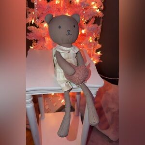 Hearth & Hand with Magnolia plushie Heart Bear Stuffed NWT